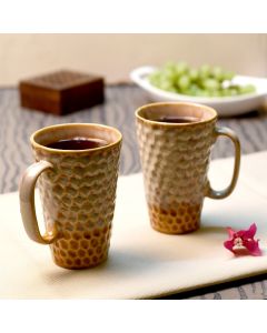 Unravel India ceramic studio mug set (Set of 2)