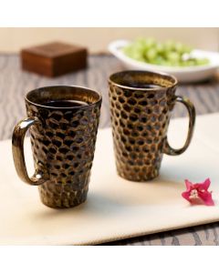 Unravel India ceramic studio mug set (Set of 2)