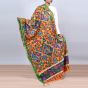 Unravel India Kalamkari cotton handpainted Dupatta