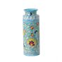 Unravel India "Blue Art Pottery" Ceramic Unique Decorative Vase for Home Decor, (10 X 3 Inch, Multicolor)