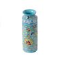 Unravel India "Blue Art Pottery" Ceramic Unique Decorative Vase for Home Decor, (10 X 3 Inch, Multicolor)