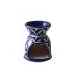 Unravel India "Mugal Bageecha" shades of blue oil burner