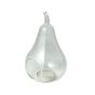 Unravel India Crystal Glass Tealight Candle Holders in Pear Shape for Home Decor Tabletop Decoration Wedding Centerpieces and Festive Lighting