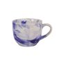 Unravel India "Shades of Earth" ceramic cup & saucer(6 Cup, 6 Saucer)
