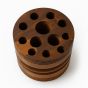 Unravel India Handcrafted "Ripple Wood"  Sheesham Wood Pen Holder