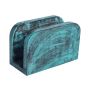Unravel India Antique Finish Mango Wood Napkin Holder