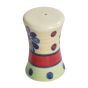 Unravel India "Flower Petals" handpainted ceramic salt & pepper set