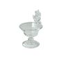 Unravel India Crystal Glass Diya with Lord Ganesha Idol – Elegant Pooja Décor