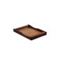 Unravel India handcrafted wooden serving tray in Mango Wood