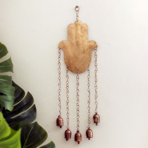 Unravel India "Humsa Handl" Kutch decorative windchimes with copper bells