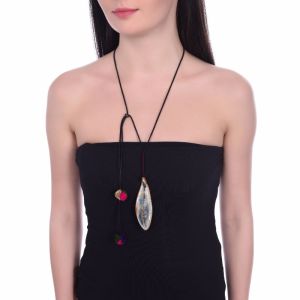 Glazed ceramic pendant