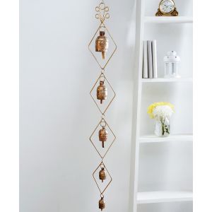 Unravel India Copper bells wind chime
