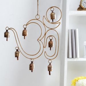 Unravel India Copper bells wind chime
