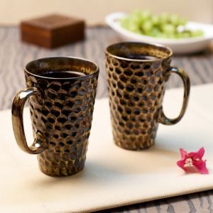 Unravel India ceramic studio mug set (Set of 2)