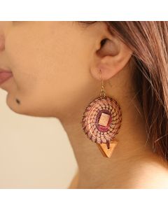 Unravel India "Pirul's Modern Buranish" earrings