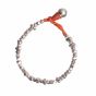 Unravel India Dhokra Orange Bracelet