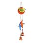 Unravel India Beautiful Bird Design Bamboo Wind Chimes for Home || Garden Home hangings Decoration, (Multicolor)