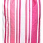 Unravel India Pink & White Patch Stripe Silk Cushion Cover (Set of 5)