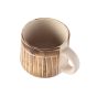 Unravel India rustic handpainted ceramic tea/coffee mug(Set of 6)