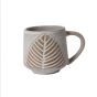 Unravel India "Shades of Leaf" handpainted tea/coffee Mugs(Set of 6)