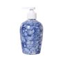 Unravel India Ceramic blue studio soap dispenser