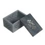 Unravel India Traditional Design Marble Hand Carved Jewelry Box/ Jewelry Storage Organizer/ Ornament Box/ Gift Holder, (Grey)