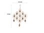Unravel India 12 Copper Bells Antique Finished Wind Chime (Jhoomar) for Home Décor