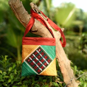 Unravel India banjara embroidery tote bag