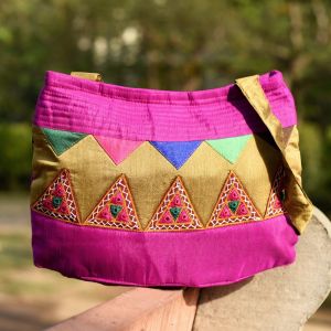 Unravel India banjara embroidery Hand bag