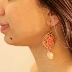 Unravel India "Pirul's Simple Bahar" earrings