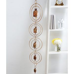 Unravel India Copper bells wind chime