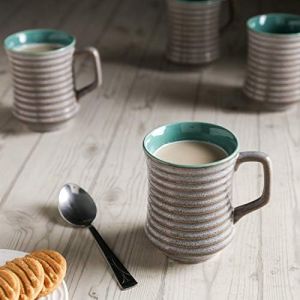 Unravel India Studio ceramic Coffee Cups set(Set of 6)