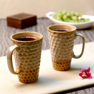 Unravel India ceramic studio mug set (Set of 2)